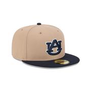 Auburn New Era 5950 Flat Bill Fitted Cap